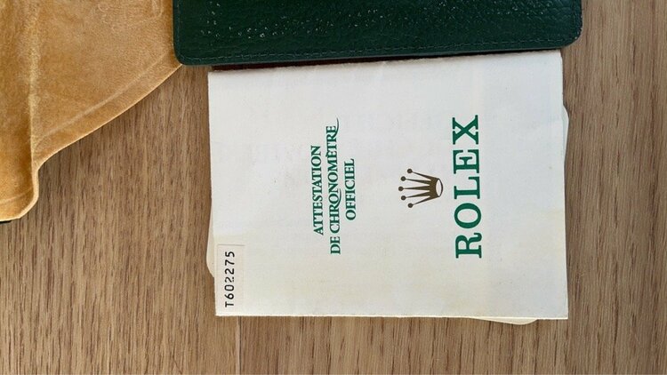 ロレックス デイトナ T1652（高級時計）の商品画像 - 査定依頼日：2026年3月7日 - 最高査定価格：4,500,000円