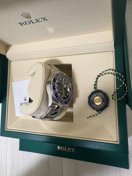 ロレックス GMTマスター 126710bln（高級時計）の商品画像 - 査定依頼日：2026年1月11日 - 最高査定価格：2,850,000円