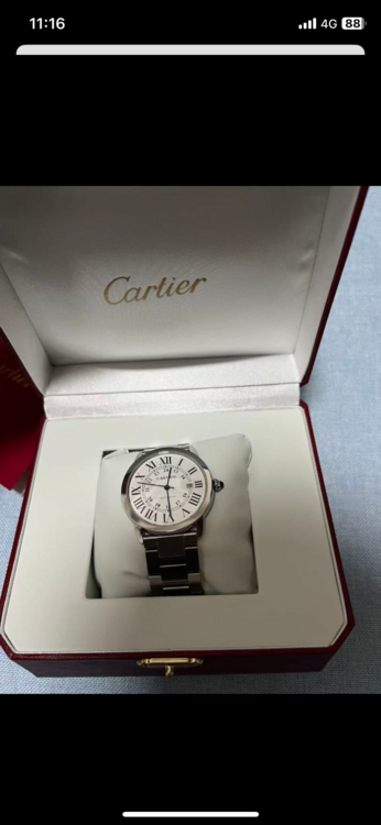 カルティエ ロンドソロXL（高級時計）の商品画像 - 査定依頼日：2026年1月25日 - 最高査定価格：400,000円