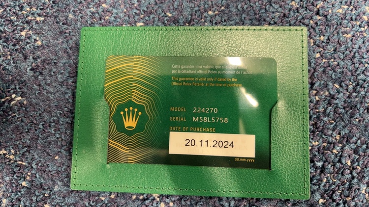 ロレックス エクスプローラー 22427（高級時計）の商品画像 - 査定依頼日：2026年2月10日 - 最高査定価格：1,430,000円