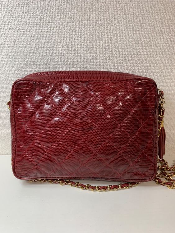 マトラッセ リザード レッド（ブランドバッグ）の商品画像 - 査定依頼日：2026年3月18日 - 最高査定価格：160,000円