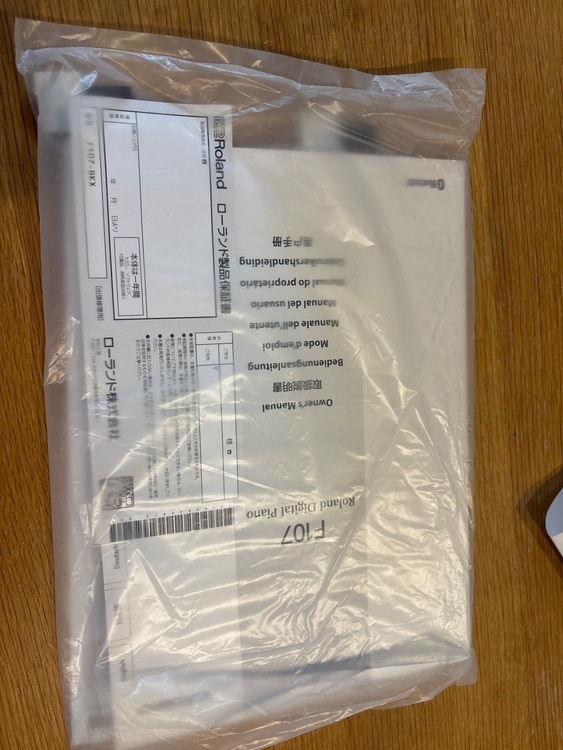 F107-BKX（ピアノ・楽器・PA機材）の商品画像 - 査定依頼日：2026年4月25日 - 最高査定価格：12,000円