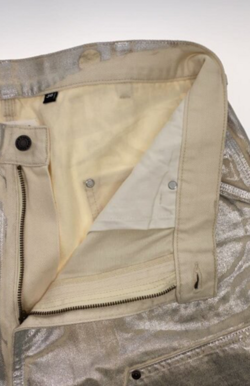 MM6 ダブルニーパンツ　ホワイト　36（古着・ファッション）の商品画像 - 査定依頼日：2026年3月21日 - 最高査定価格：26,000円