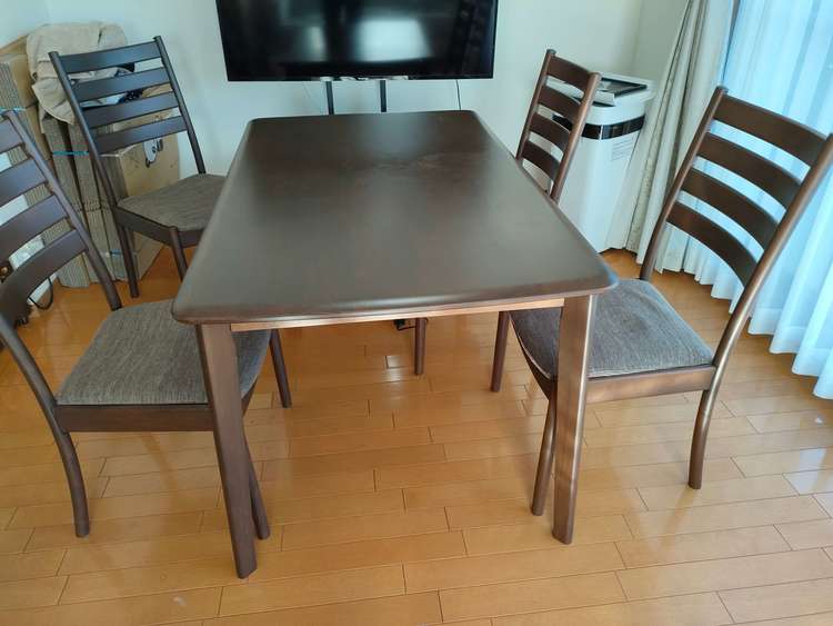 ダイニングテーブルセット（家具・寝具）の商品画像 - 査定依頼日：2023年3月1日