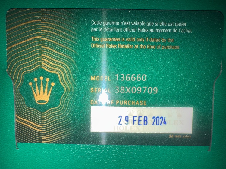 136660（高級時計）の商品画像 - 査定依頼日：2025年10月27日 - 最高査定価格：2,100,000円