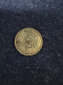 2002年製20セントイタリアユーロ硬貨（金・貴金属）の商品画像 - 査定依頼日：2026年2月26日 - 最高査定価格：20円