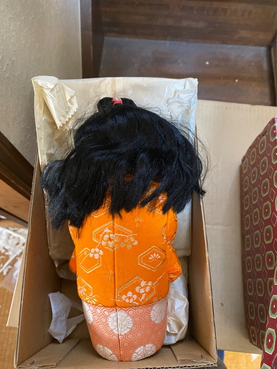 江戸木目込人形　わらべ(女)（美術品・骨董品）の商品画像 - 査定依頼日：2026年5月7日 - 最高査定価格：100,000円