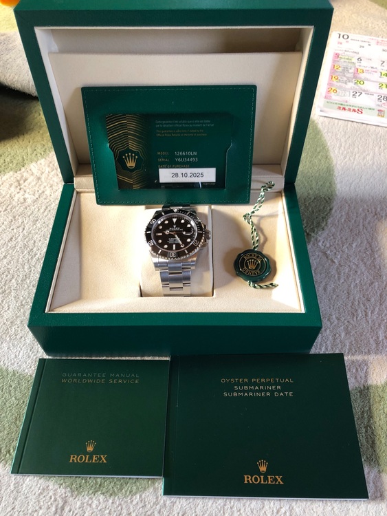 ロレックス サブマリーナー 126610Ｌm（高級時計）の商品画像 - 査定依頼日：2025年11月1日 - 最高査定価格：2,260,000円