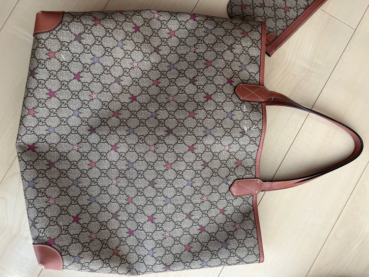 GGスプリーム スター トート（ブランドバッグ）の商品画像 - 査定依頼日：2022年9月6日 - 最高査定価格：15,000円