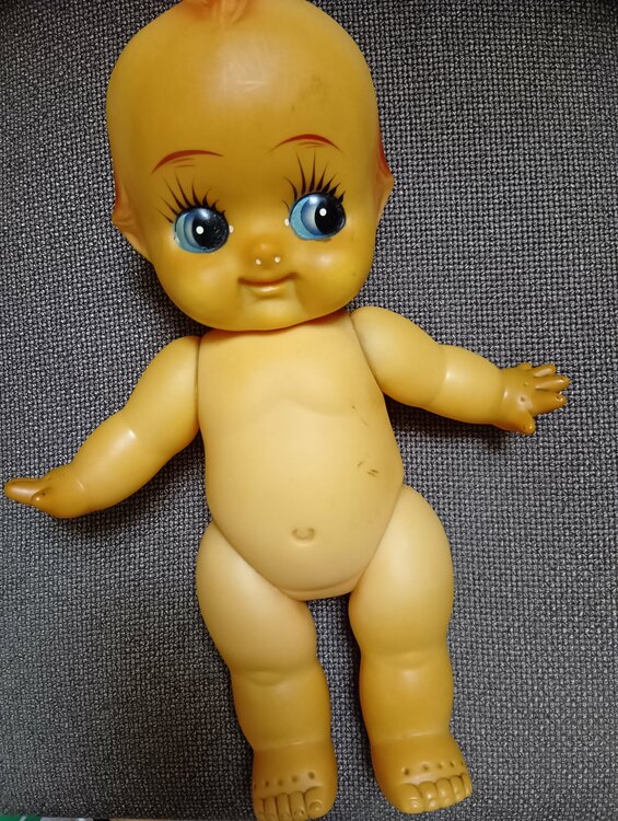 キューピー人形（美術品・骨董品）の商品画像 - 査定依頼日：2026年10月12日 - 最高査定価格：2,000円