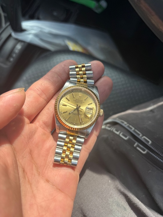 ロレックス デイトジャスト 16233（高級時計）の商品画像 - 査定依頼日：2025年6月21日 - 最高査定価格：880,000円