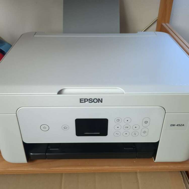 【EPSON】 エプソン インクジェットプリンター EW-452A 2022年製（家電）の商品画像 - 査定依頼日：2025年1月18日