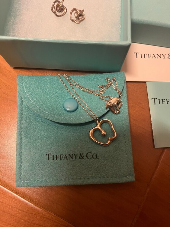 ティファニー　アップル　ピアス　ネックレス（金・貴金属）の商品画像 - 査定依頼日：2025年3月17日 - 最高査定価格：22,000円