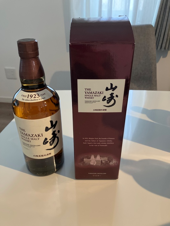 山崎（お酒）の商品画像 - 査定依頼日：2026年2月21日 - 最高査定価格：9,500円