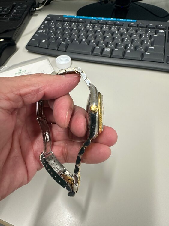 ロレックス デイトジャスト 68273（高級時計）の商品画像 - 査定依頼日：2025年5月9日 - 最高査定価格：850,000円