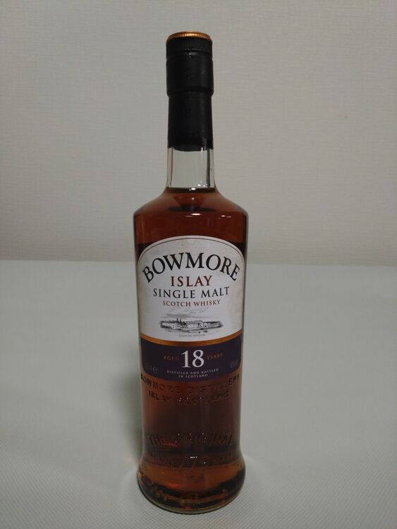 ボウモア18年（お酒）の商品画像 - 査定依頼日：2025年11月17日 - 最高査定価格：8,000円