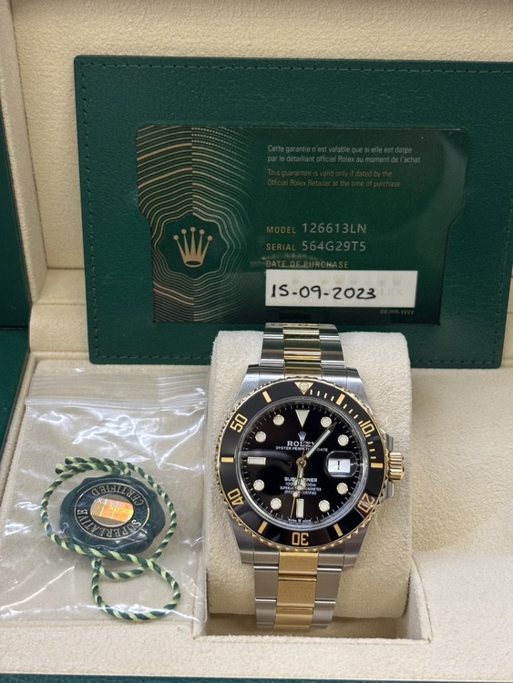 126613LN（高級時計）の商品画像 - 査定依頼日：2026年3月2日 - 最高査定価格：2,720,000円