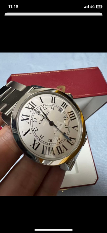 カルティエ ロンドソロXL（高級時計）の商品画像 - 査定依頼日：2026年1月25日 - 最高査定価格：400,000円