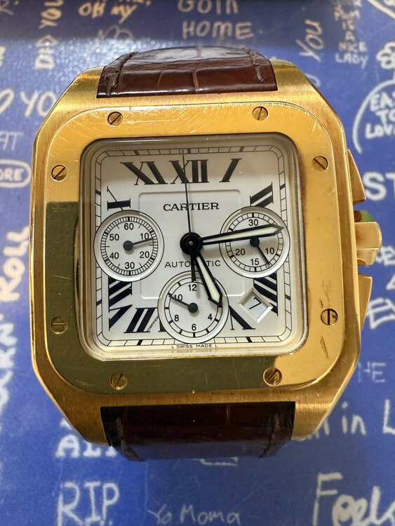 カルティエ サントス 10（高級時計）の商品画像 - 査定依頼日：2025年5月9日 - 最高査定価格：2,000,000円