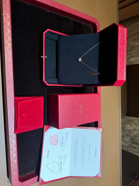 カルティエ　デスティネ　ネックレス（宝石）の商品画像 - 査定依頼日：2025年9月11日 - 最高査定価格：700,000円