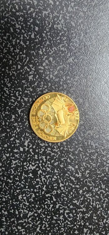 ミュンヘンオリンピック参加メダル（金・貴金属）の商品画像 - 査定依頼日：2025年8月31日 - 最高査定価格：307,530円