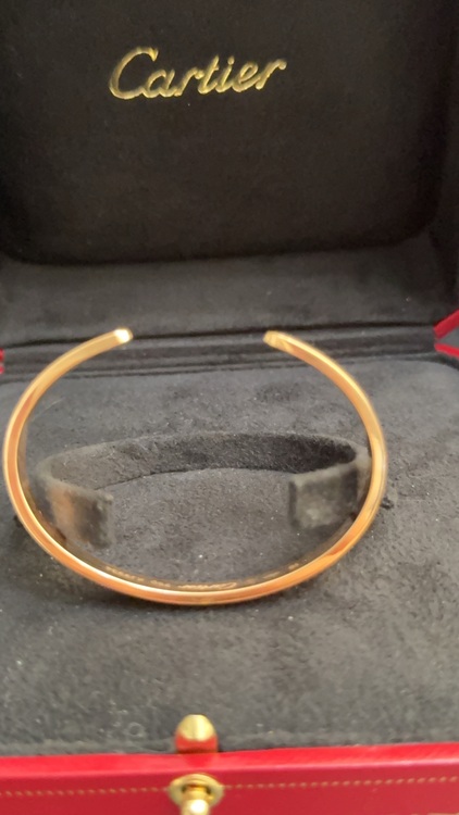 カルティエ オープンラブブレス（金・貴金属）の商品画像 - 査定依頼日：2025年9月4日 - 最高査定価格：420,000円
