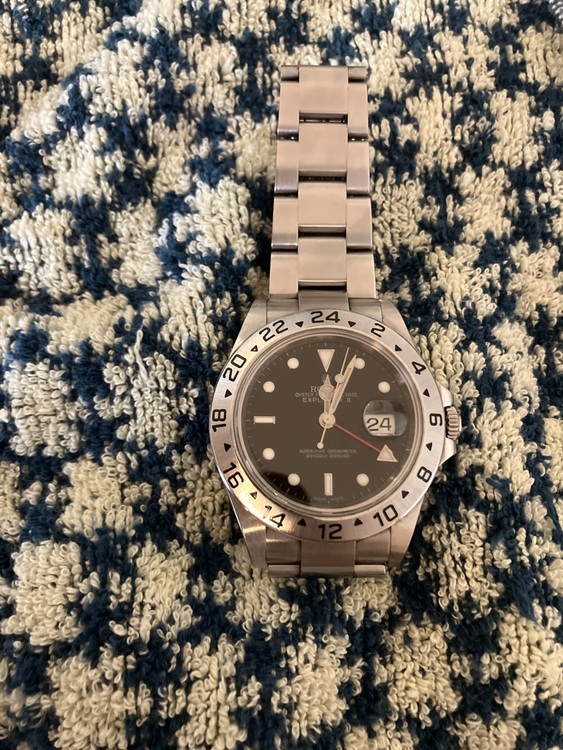 ロレックス エクスプローラー 1657（高級時計）の商品画像 - 査定依頼日：2025年9月12日 - 最高査定価格：1,100,000円