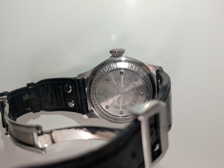 IWC パイロットウォッチ 80196（高級時計）の商品画像 - 査定依頼日：2026年1月31日 - 最高査定価格：600,000円