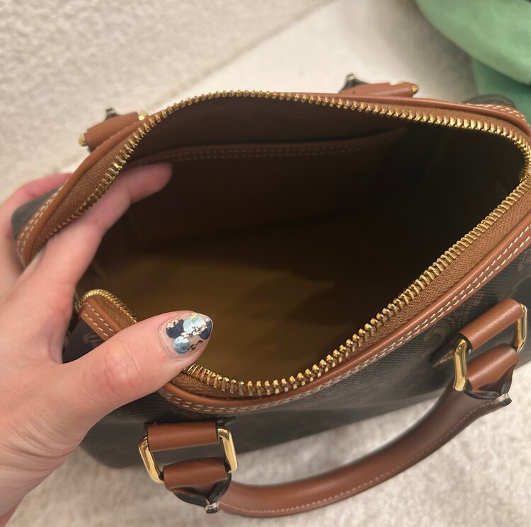 トリオンフキャンバス＆カーフスキン スモールボストン（ブランドバッグ）の商品画像 - 査定依頼日：2025年4月25日 - 最高査定価格：145,000円