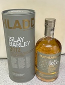ISLAY BARLEY 2012 700ml（お酒）の商品画像 - 査定依頼日：2026年4月29日 - 最高査定価格：7,000円