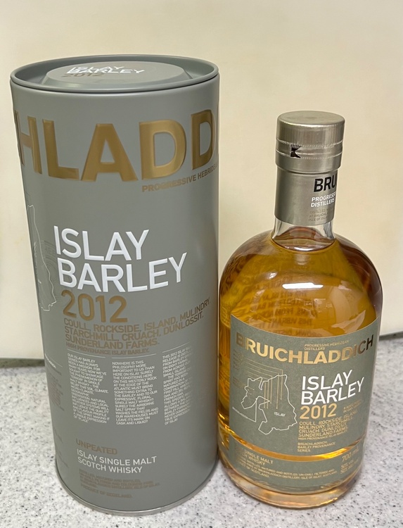 ISLAY BARLEY 2012 700ml（お酒）の商品画像 - 査定依頼日：2026年4月29日 - 最高査定価格：7,000円