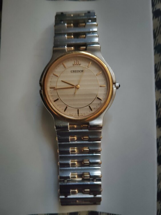 SEIKOクレドール18KT（高級時計）の商品画像 - 査定依頼日：2026年10月19日 - 最高査定価格：100,000円