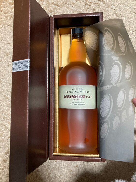 ウイスキー サントリー山崎 （お酒）の商品画像 - 査定依頼日：2025年2月25日 - 最高査定価格：182,000円