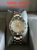 大谷翔平モデルSEIKOプロスペックス限定品(国内限定1700本)（高級時計）の商品画像 - 査定依頼日：2024年9月10日 - 最高査定価格：105,000円