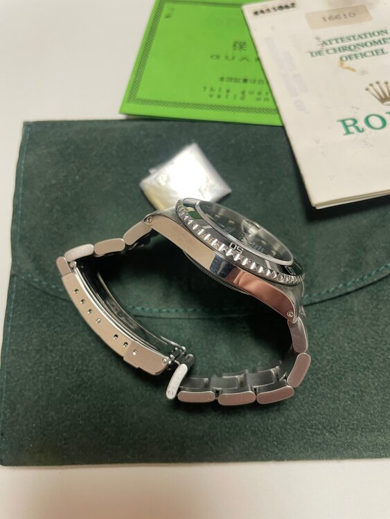 ロレックス サブマリーナー 1661（高級時計）の商品画像 - 査定依頼日：2025年5月14日 - 最高査定価格：1,150,000円