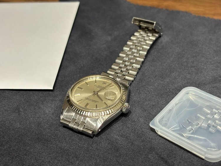 ロレックス デイトジャスト 1601（高級時計）の商品画像 - 査定依頼日：2026年2月18日 - 最高査定価格：650,000円