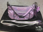 コーチポピーシグネチャーグルーヴィショルダーバック14541（ブランドバッグ）の商品画像 - 査定依頼日：2024年9月22日 - 最高査定価格：1,500円