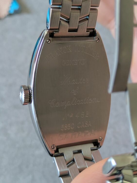 フランクミュラー カサブランカ サハラ　5850CASA（高級時計）の商品画像 - 査定依頼日：2025年6月5日 - 最高査定価格：430,000円
