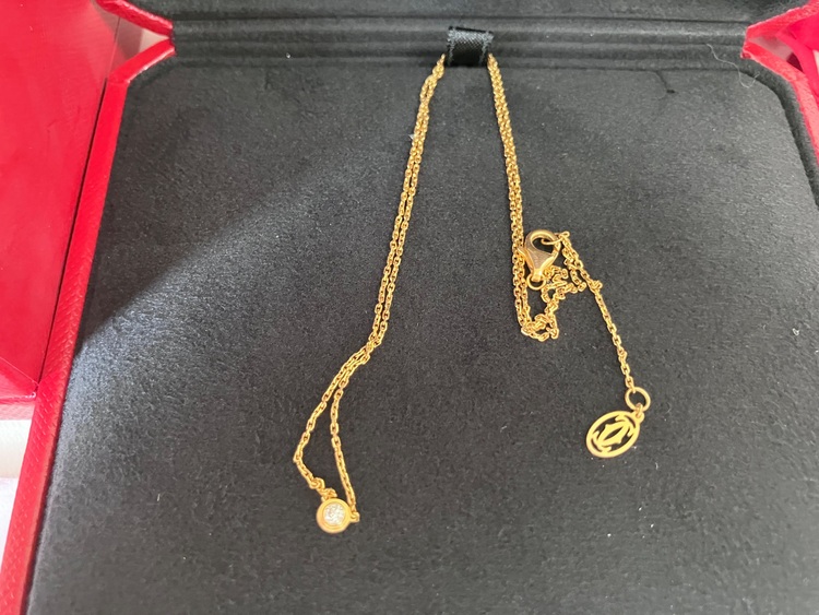 カルティエネックレス（金・貴金属）の商品画像 - 査定依頼日：2025年10月15日 - 最高査定価格：150,000円