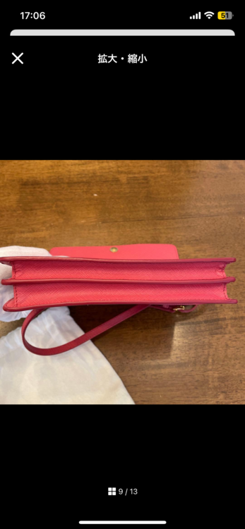 サフィアーノレザーショルダー（ブランドバッグ）の商品画像 - 査定依頼日：2025年12月14日 - 最高査定価格：50,000円