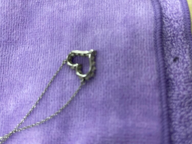 ティファニー　ダイヤモンド　オープンハートネックレス（宝石）の商品画像 - 査定依頼日：2025年1月8日 - 最高査定価格：130,000円