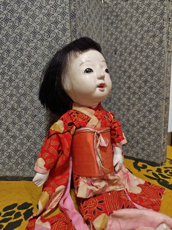 明治時代の人形（美術品・骨董品）の商品画像 - 査定依頼日：2025年8月5日 - 最高査定価格：3,000円