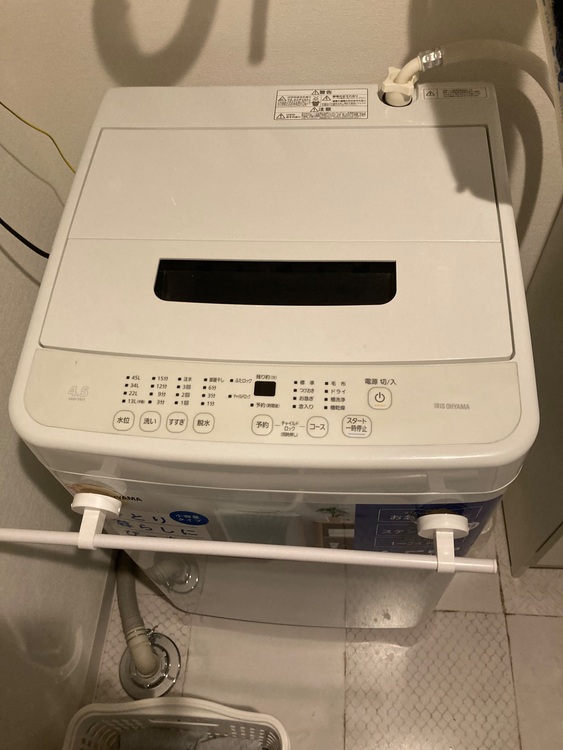 洗濯機　アイリスオーヤマ　IAW-T451（家電）の商品画像 - 査定依頼日：2025年9月12日 - 最高査定価格：3,000円