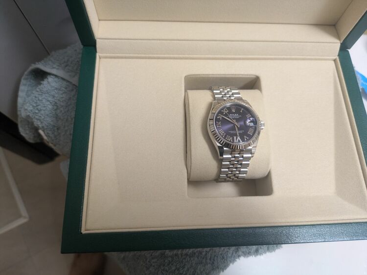 デイトジャスト　オーベルジーヌ（高級時計）の商品画像 - 査定依頼日：2025年8月11日 - 最高査定価格：1,910,000円