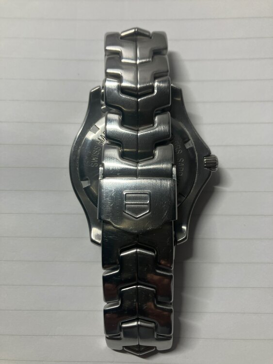 タグホイヤー リンク wj1111-（高級時計）の商品画像 - 査定依頼日：2025年2月3日 - 最高査定価格：52,000円