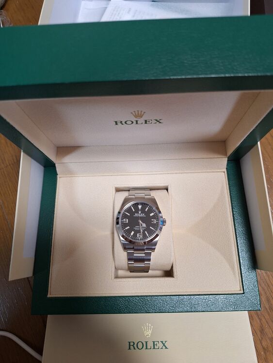 ロレックス エクスプローラー （高級時計）の商品画像 - 査定依頼日：2025年8月25日 - 最高査定価格：1,100,000円