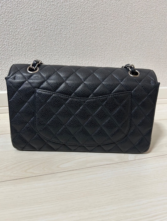 ダブルフラップ25cm キャビアスキン（ブランドバッグ）の商品画像 - 査定依頼日：2026年1月13日 - 最高査定価格：840,000円