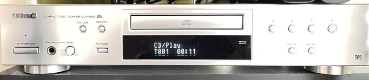 TEAC CD-P650（オーディオ・スピーカー）の商品画像 - 査定依頼日：2025年8月18日 - 最高査定価格：500円