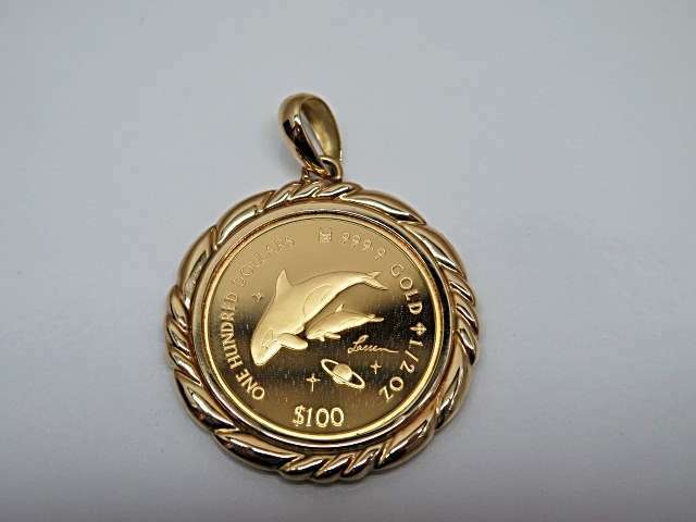 クック諸島 0.5オンス 100ドル金貨（金・貴金属）の商品画像 - 査定依頼日：2024年11月14日 - 最高査定価格：320,000円