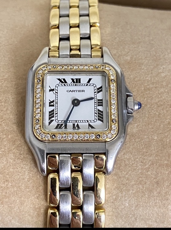 カルティエ パンテールSM 3ロウダイヤ（高級時計）の商品画像 - 査定依頼日：2026年2月1日 - 最高査定価格：1,500,000円